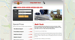 Desktop Screenshot of bath-taxi.co.uk